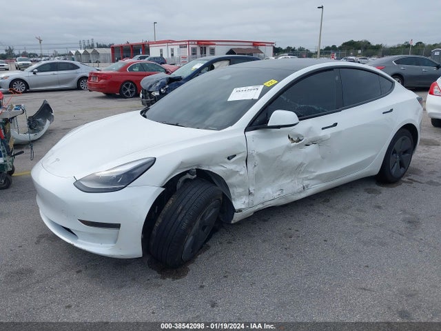 Продажа на аукционе авто 2023 Tesla Model 3 Rear-wheel Drive, vin: 5YJ3E1EA5PF565751, номер лота: 38542098