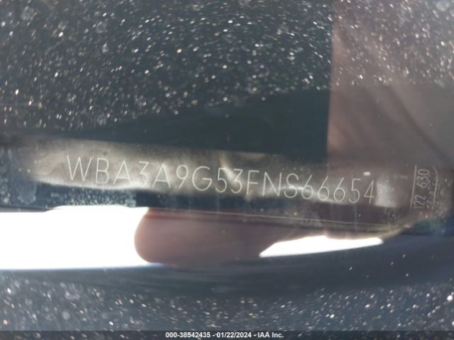 WBA3A9G53FNS66654 BMW 335i