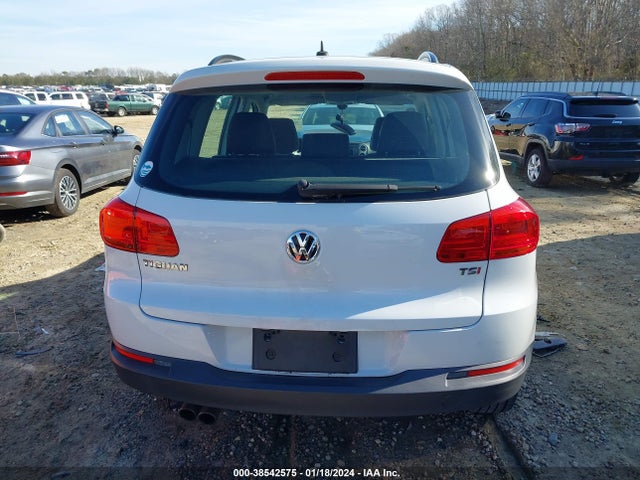 2016 VOLKSWAGEN TIGUAN S VIN: WVGAV7AX0GW600241