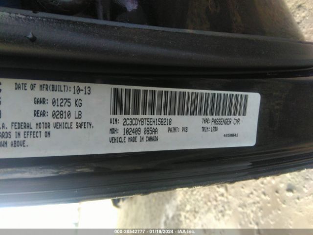 2C3CDYBT5EH158218 Dodge Challenger R/t