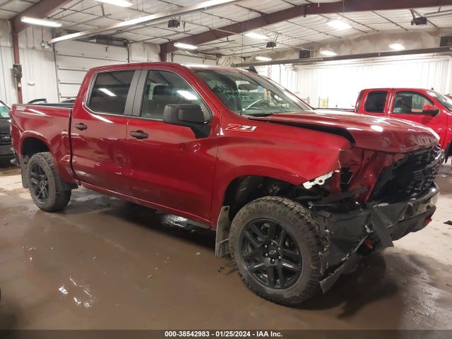 2022 CHEVROLET SILVERADO 1500 LTD 4WD SHORT BED CUSTOM TRAIL BOSS VIN: 3GCPYCEL3NG162865