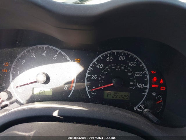 2010 TOYOTA COROLLA LE VIN: 2T1BU4EE7AC308315