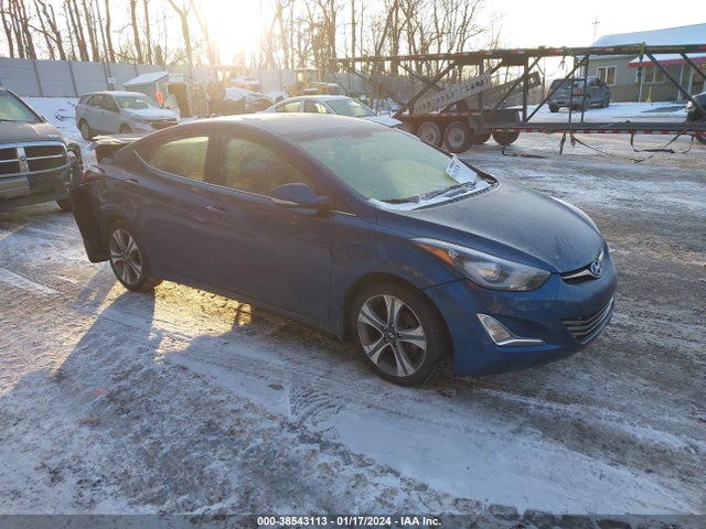 2015 HYUNDAI ELANTRA SPORT VIN: KMHDH4AHXFU282411