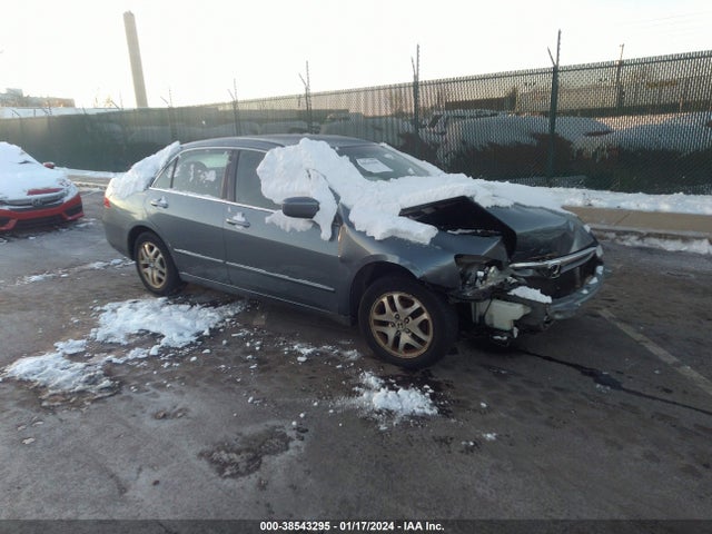 2007 HONDA ACCORD 2.4 SE VIN: 1HGCM56387A105407