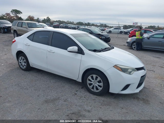 2014 TOYOTA COROLLA L VIN: 2T1BURHE6EC026360