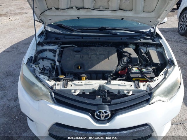 2014 TOYOTA COROLLA L VIN: 2T1BURHE6EC026360
