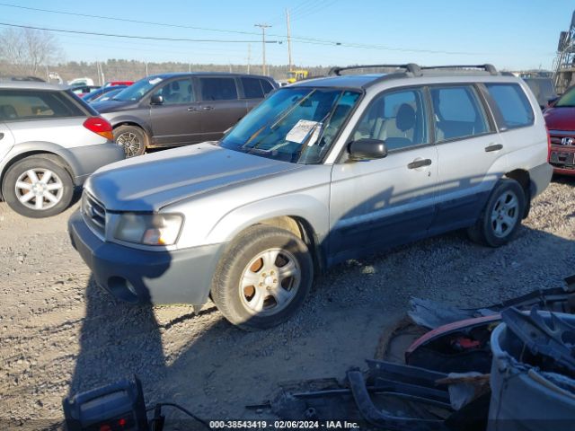 2004 SUBARU FORESTER JF1SG63614H727555 Photo 1