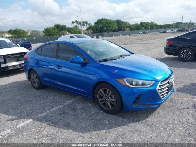 2018 HYUNDAI ELANTRA 5NPD84LF7JH326884