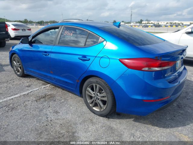 2018 HYUNDAI ELANTRA 5NPD84LF7JH326884 Photo 2