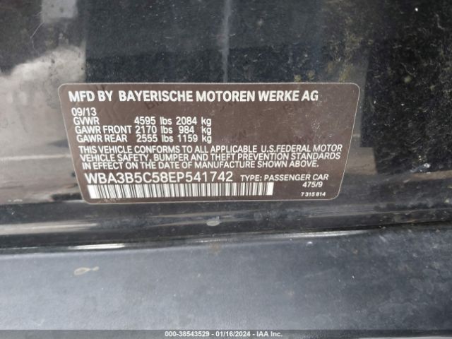 WBA3B5C58EP541742 BMW 328i Xdrive