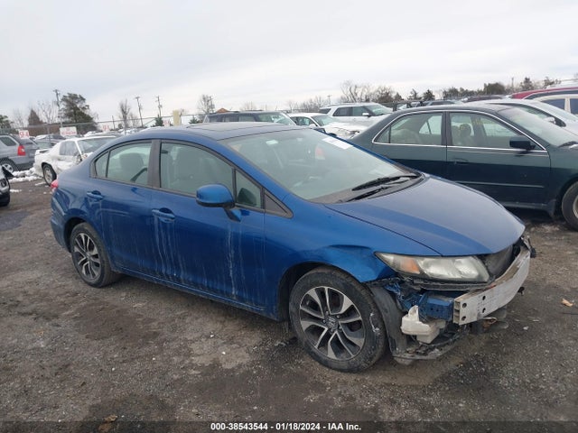 2013 HONDA CIVIC EX VIN: 2HGFB2F88DH527557