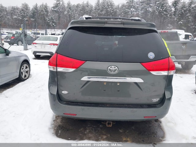 2013 TOYOTA SIENNA LIMITED 7 PASSENGER VIN: 5TDDK3DC6DS049529
