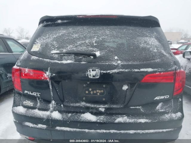 5FNYF6H87GB046807 Honda Pilot Ex-l
