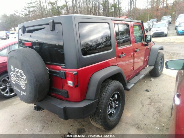 2011 JEEP WRANGLER UNLIMITED SPORT VIN: 1J4BA3H19BL589954