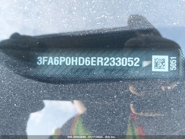 Ford FUSION SE 2014 3FA6P0HD6ER233052 Image 9