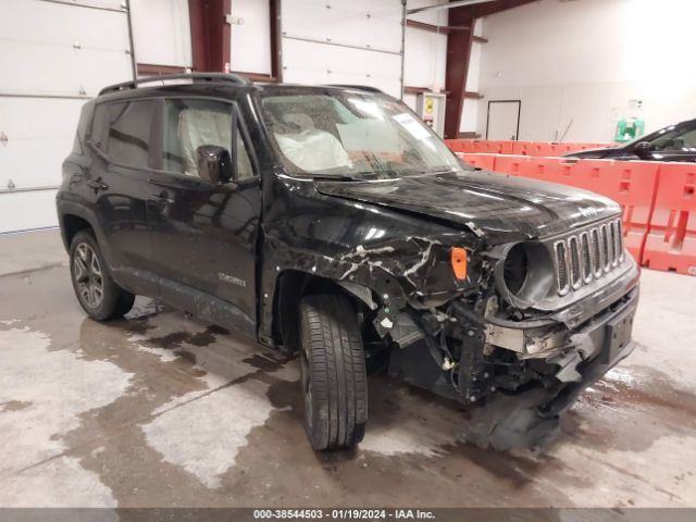 Продажа на аукционе авто 2017 Jeep Renegade Latitude 4x4, vin: ZACCJBBB6HPE74657, номер лота: 38544503