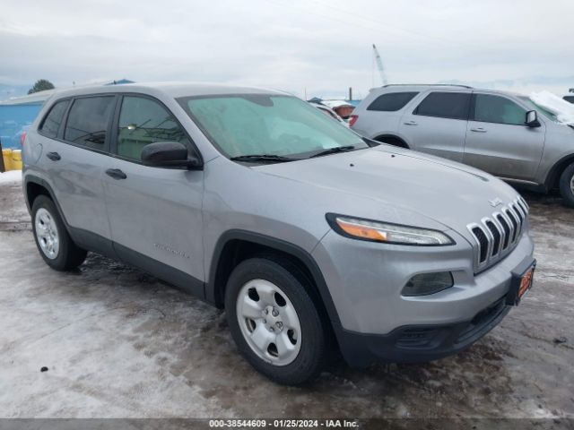 Auction sale of the 2016 Jeep Cherokee Sport, vin: 1C4PJMABXGW266944, lot number: 38544609