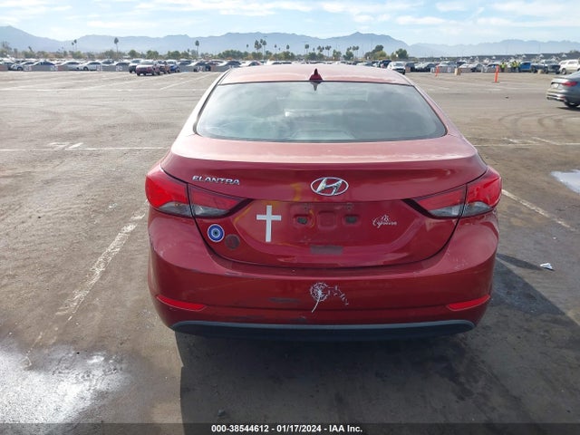 2016 HYUNDAI ELANTRA SE VIN: 5NPDH4AE0GH776721