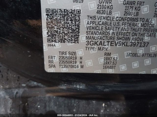 2019 GMC TERRAIN 3GKALTEV9KL397137 Photo 8