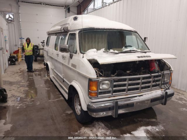 1990 DODGE RAM VAN 2B6HB21YOLK739518