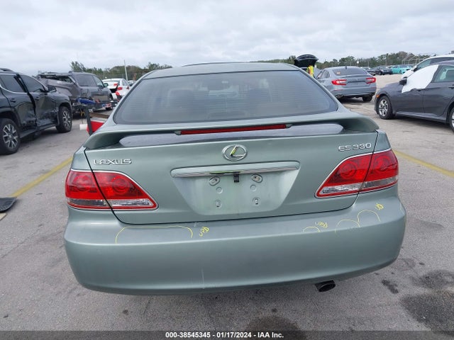 2005 LEXUS ES 330 VIN: JTHBA30G355058231