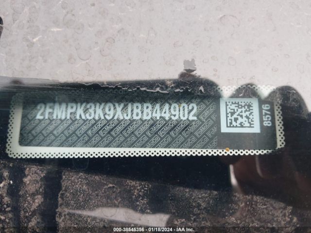 2FMPK3K9XJBB44902 Ford Edge Titanium