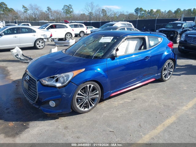Hyundai Veloster Turbo R-spec 2017 KMHTC6AE6HU318433 Image 2