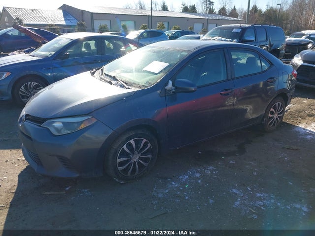 2014 TOYOTA COROLLA LE VIN: 2T1BURHE0EC112490