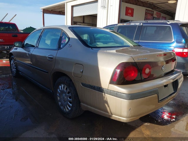 2005 CHEVROLET IMPALA VIN: 2G1WF52E259104249