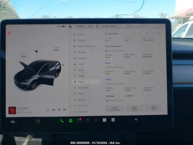 7SAYGDEE4NA004622 Tesla Model Y Long Range Dual Motor All-wheel Drive