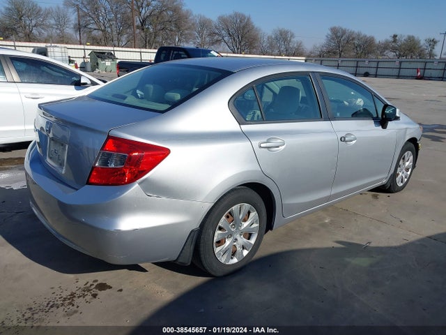 2012 HONDA CIVIC LX VIN: 19XFB2F58CE064317