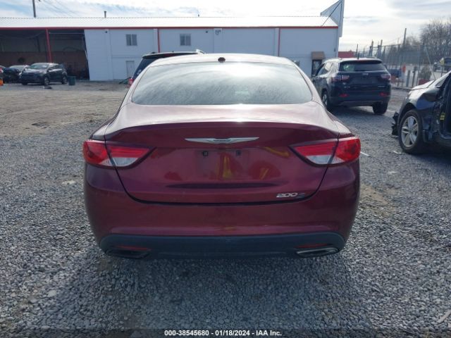 1C3CCCBGXFN518195 Chrysler 200 S