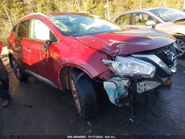 Nissan MURANO SL 2017 5N1AZ2MH6HN184005 Image 1