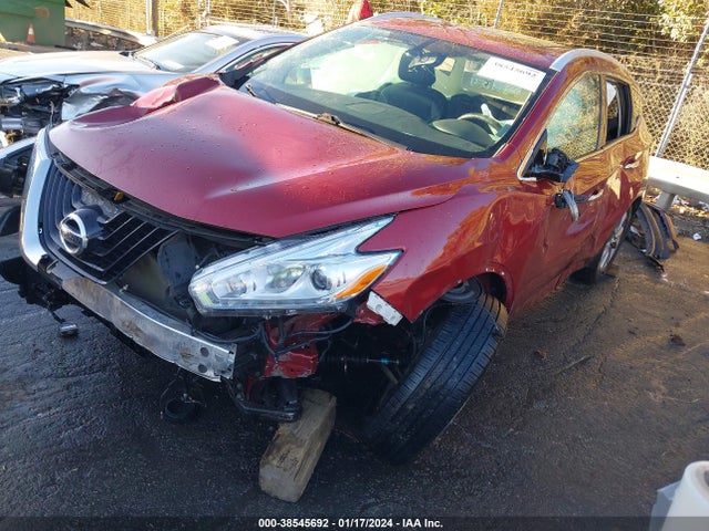 Nissan MURANO SL 2017 5N1AZ2MH6HN184005 Image 2