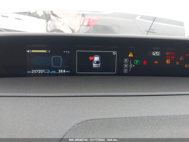 2016 TOYOTA PRIUS TWO VIN: JTDKBRFU5G3002174