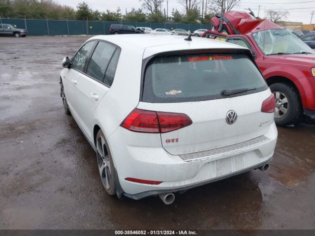 3VW6T7AUXKM019325 Volkswagen Golf Gti 2.0t Autobahn/2.0t Rabbit Edition/2.0t S/2.0t Se