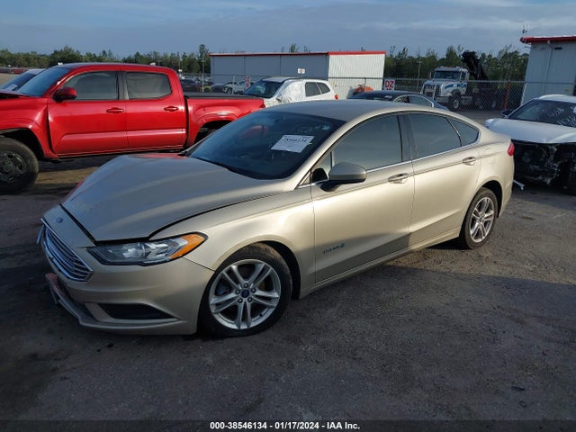 Ford Fusion Hybrid S 2018 3FA6P0UU9JR165247 Image 2