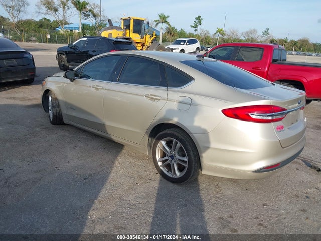 Ford Fusion Hybrid S 2018 3FA6P0UU9JR165247 Image 3