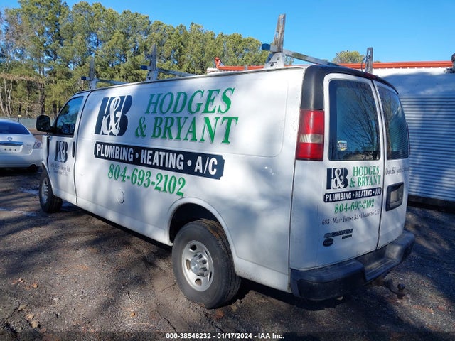 Chevrolet Express 2500 Work Van 2015 1GCWGGCG3F1127397 Image 3