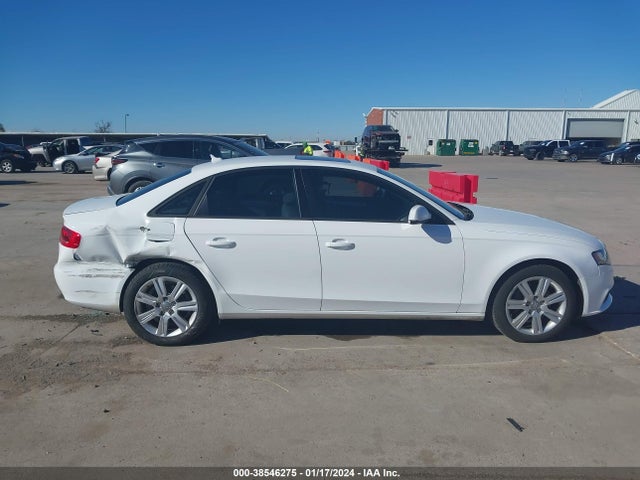 2011 AUDI A4 2.0T PREMIUM VIN: WAUBFAFL1BA075881