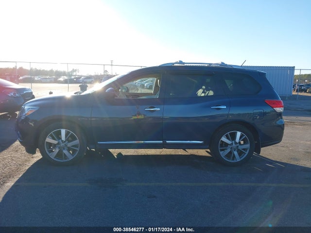 2015 NISSAN PATHFINDER PLATINUM VIN: 5N1AR2MN2FC667683