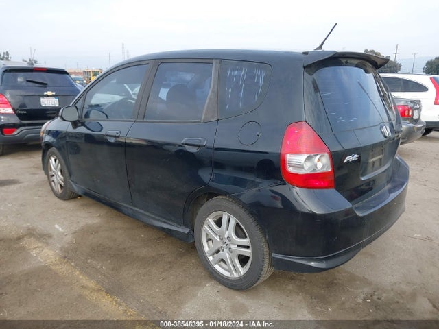 2007 HONDA FIT SPORT VIN: JHMGD38697S014974