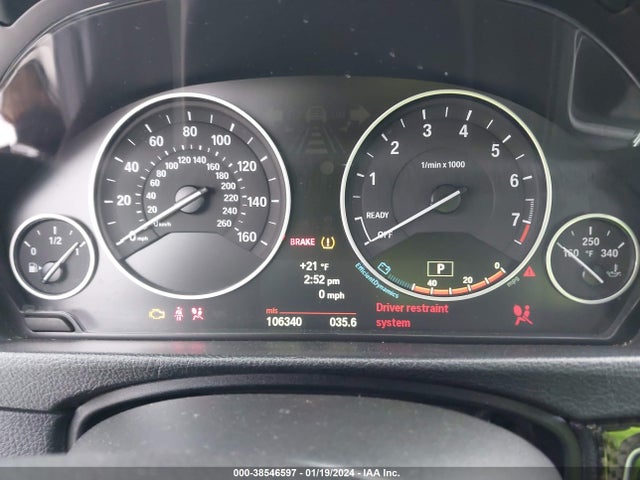 2013 BMW 328I XDRIVE VIN: WBA3B3C52DF530700