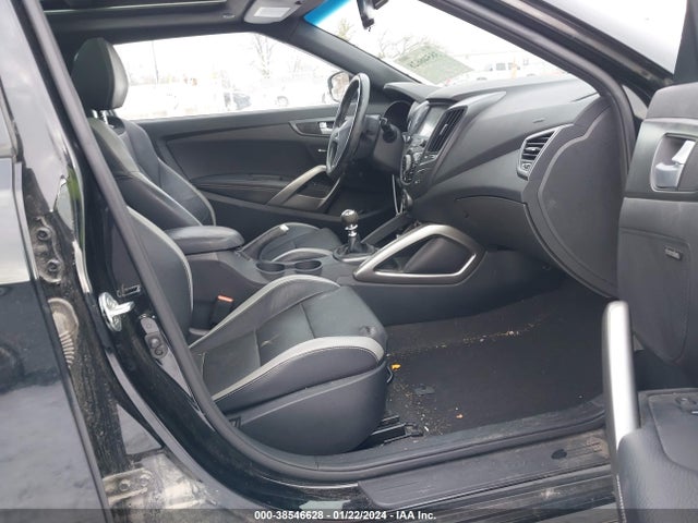 2016 HYUNDAI VELOSTER TURBO VIN: KMHTC6AE1GU268927