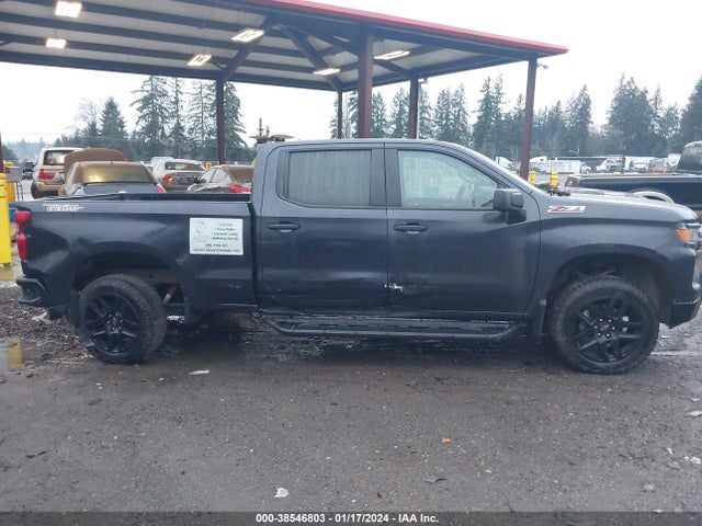 2022 CHEVROLET SILVERADO 1500 4WD STANDARD BED CUSTOM TRAIL BOSS VIN: 3GCUDCET6NG653610