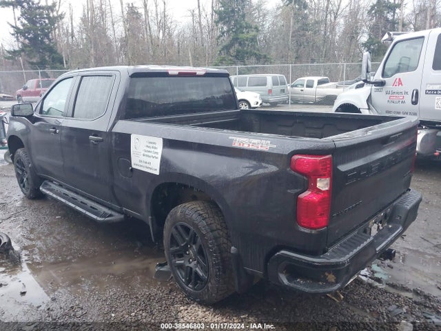 2022 CHEVROLET SILVERADO 1500 4WD STANDARD BED CUSTOM TRAIL BOSS VIN: 3GCUDCET6NG653610