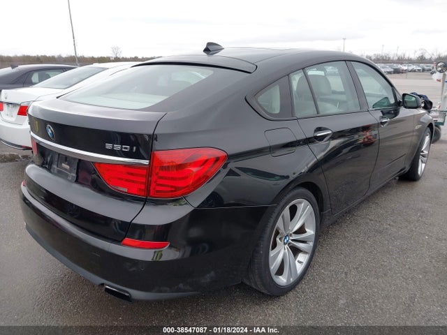 2010 BMW 550I GRAN TURISMO VIN: WBASN4C53AC208444