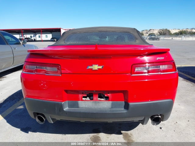 Chevrolet Camaro 2lt 2015 2G1FF3D39F9298196 Image 16