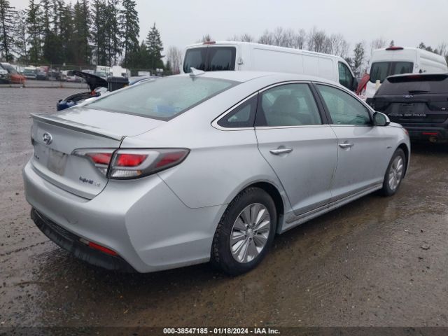 2017 HYUNDAI SONATA HYBRID KMHE24L1XHA057514 Photo 3