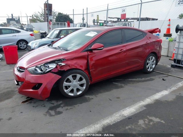 2013 HYUNDAI ELANTRA LIMITED VIN: 5NPDH4AE1DH241392
